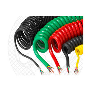 2-7 Core 0.14mm²-2.5mm² PVC/PUR Screened/Unscreened Spiral Cable